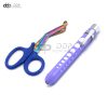 TITANIUM FLUORIDE COATED EMT/EMS SHEARS 7.5" + REUSABLE PENLIGHT NURSE MEDICAL