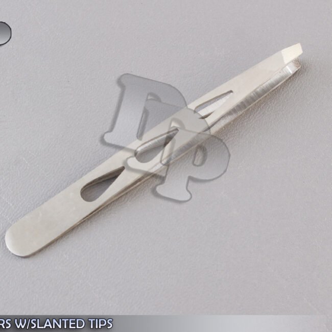 TWEEZERS - 3 HOLE STYLE Pro Grade W/SLANTED TIPS