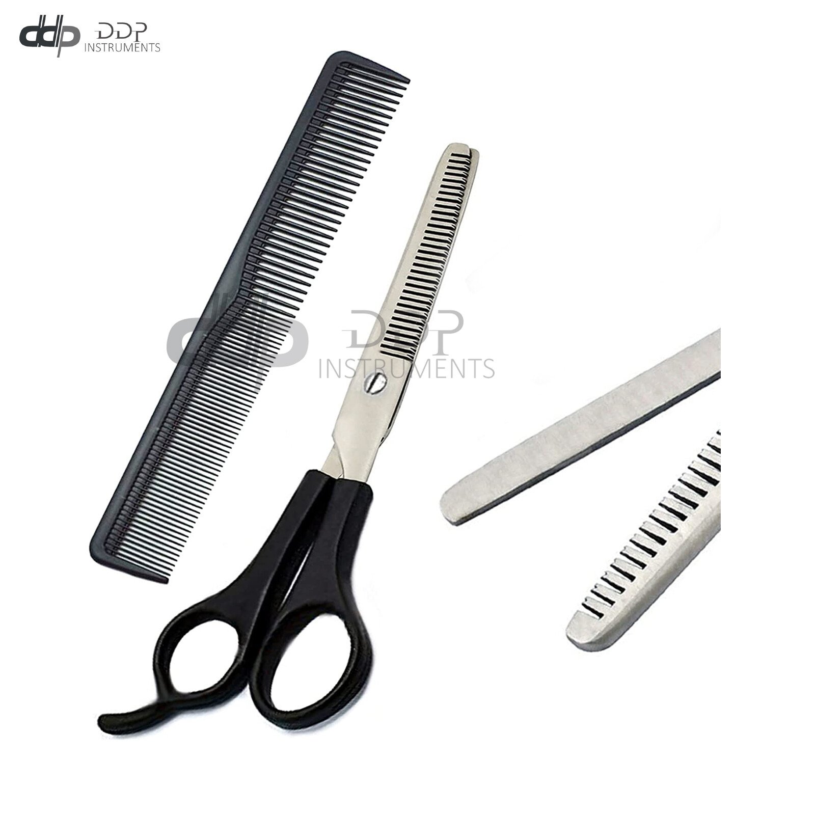Thinning Shears, Hair Cutting Scissors with Comb for Home Barber School
