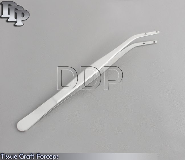 Tissue Graft Forceps - Serrated Teeth - Stainless Steel Surgical Instruments