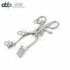 Weitlaner Retractor 6.5" Sharp 3x4 Prong Surgical ENT Veterinary Instruments