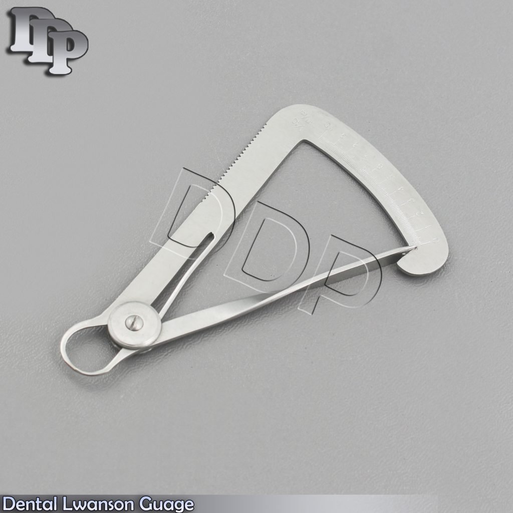 X2 Dental Lwanson Gauge Crown Caliper Measuring Diamond Jewelers Orthodontics
