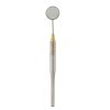 1 Pc Hollow Handle Dental Mouth Mirror Gold Surgical Dentist Inst DN-2526