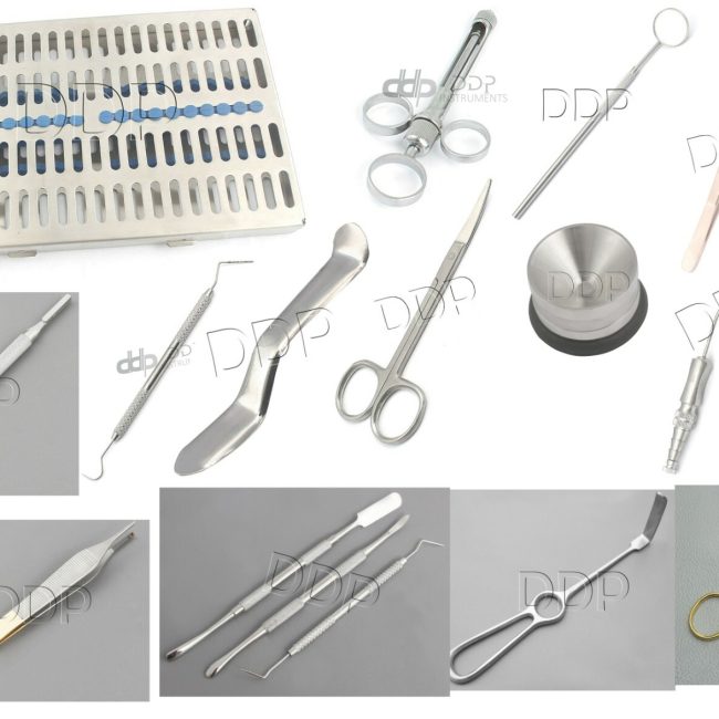 16 Assorted Dental Surgical Instruments Custom Made Set