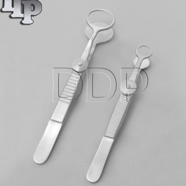 2 O.R GRADE HUNT + LAMBERT CHALAZION FORCEPS OPHTHALMIC