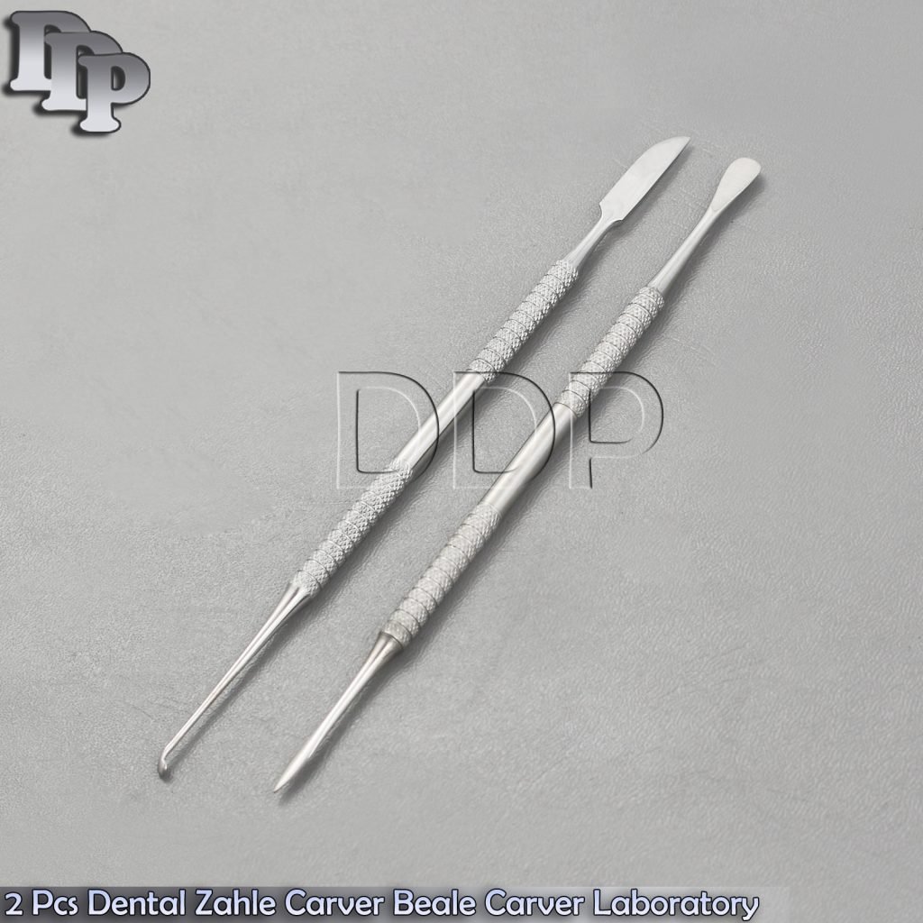 2 Pcs Dental Zahle Carver Beale Carver Laboratory Waxing & Modelling Carving Lab