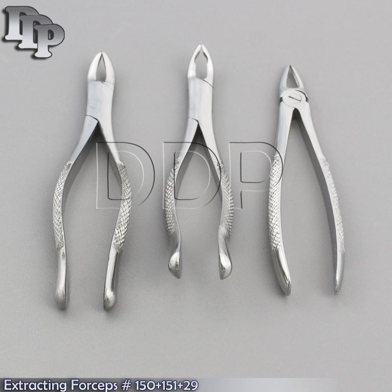 3 O.R GRADE DENTAL TOOTH SURGERY EXTRACTING EXTRACTION FORCEPS # 150+151+ 29