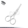 3.5" Mini Curved Mustache Nose Ear Hair Remover Scissor Trimmer w/Safety BTS-625
