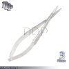 3Pcs Surgical Micro Iris Noyes Spring Action Scissor Straight 11.5cm Sharp Blade