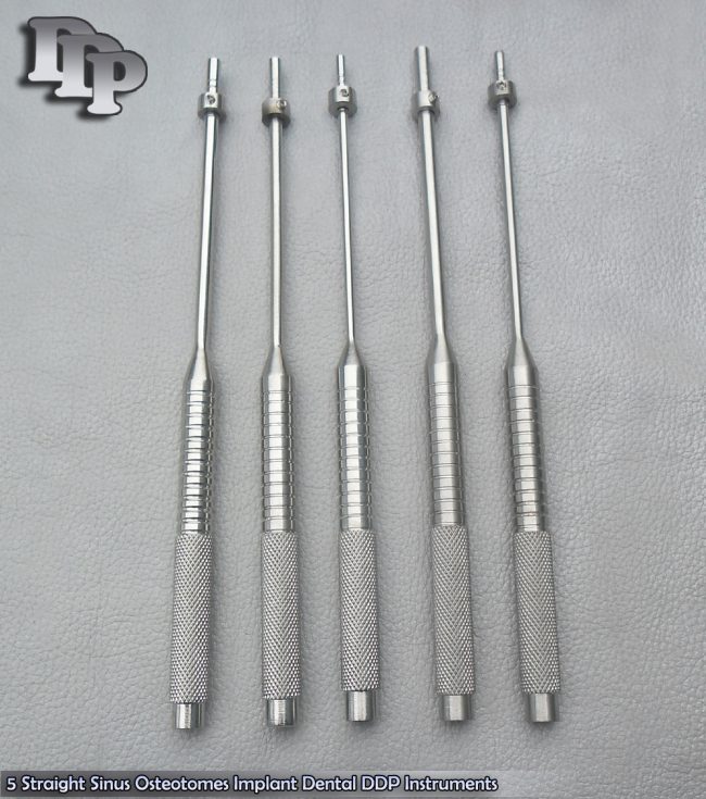 5 Sinus Lift Elevator Set STR. Dental Implant CONVEX