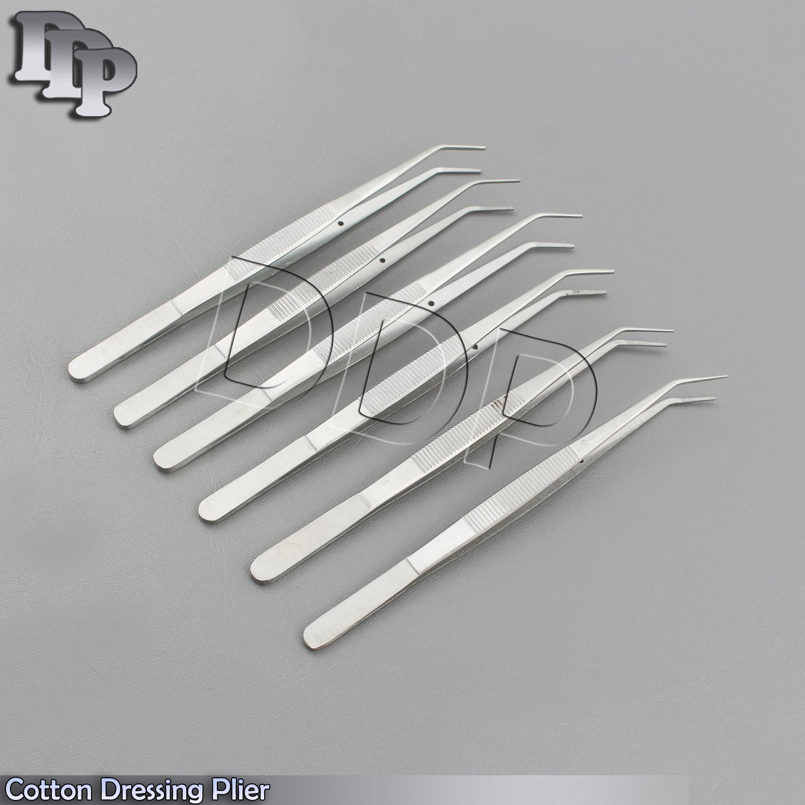 6 PCS 6" COLLEGE TWEEZERS / COTTON DRESSING PLIERS DENTAL SURGICAL - Image 4
