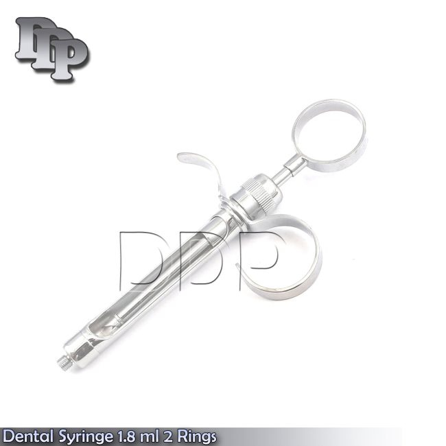 Anesthetic Dental Syringe 1.8 ml 2 Rings Instruments