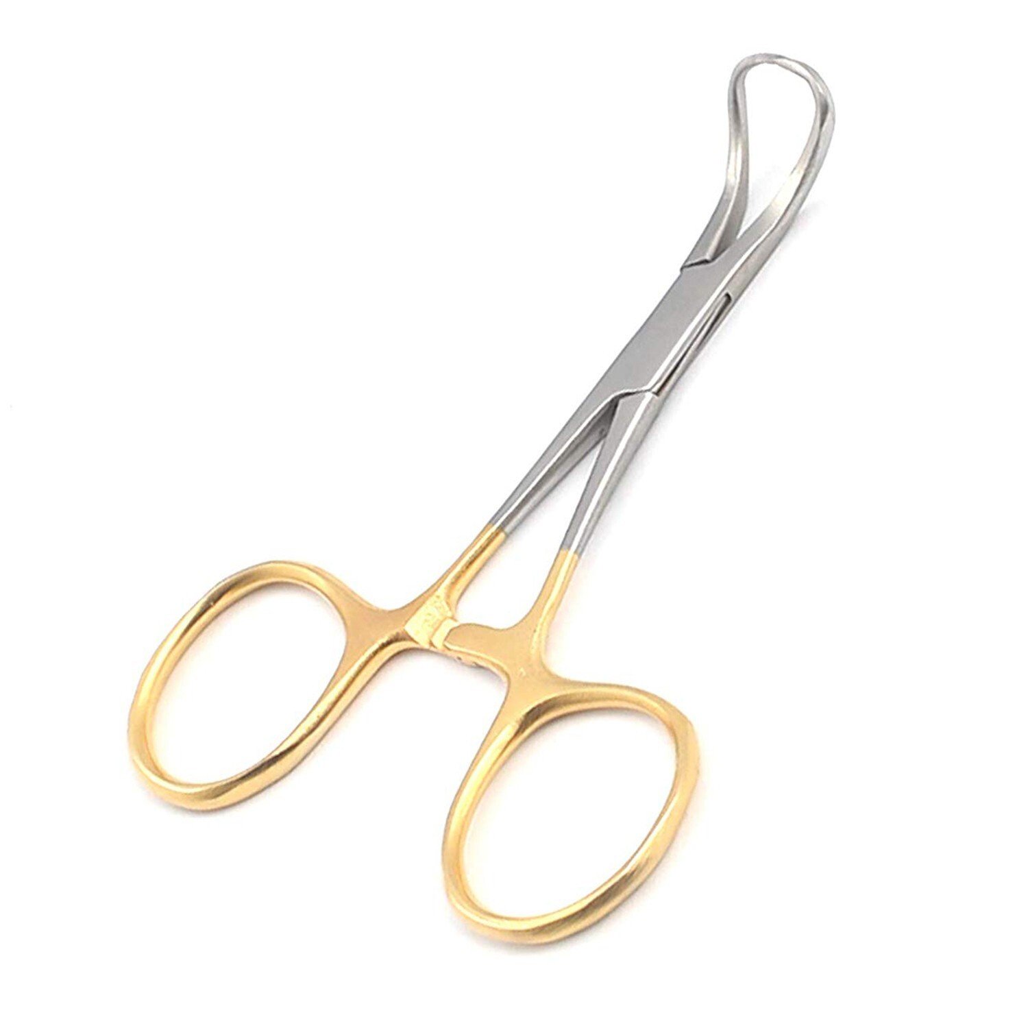Backhaus Towel Clamps Forceps 3.5" Gold Plated Surgical Instruments