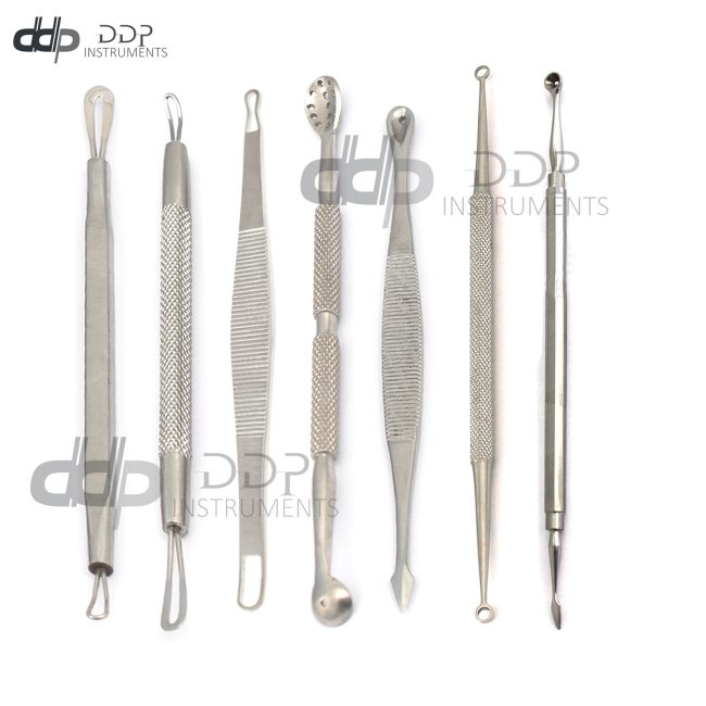 Blackhead Pimple Comedone Spot Acne Extractor Remover Kit Popper Blemish Tool