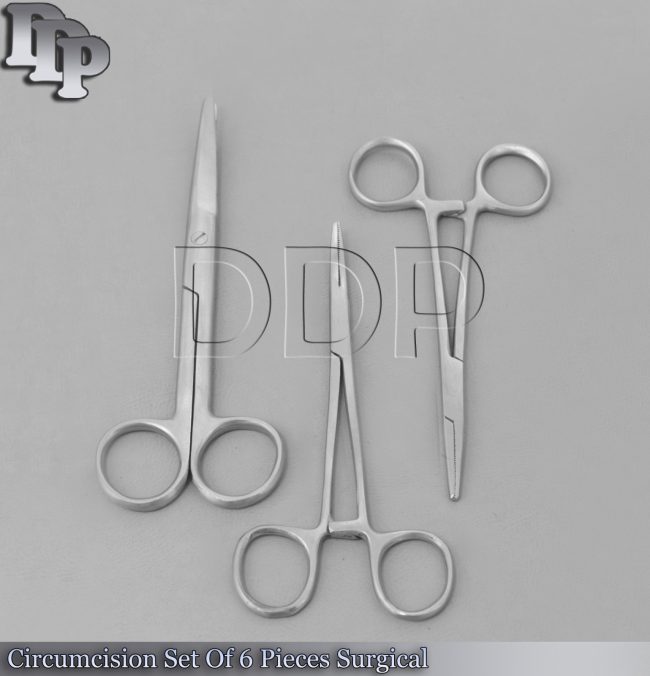 Circumcision Set Of 6 Pieces Surgical Instruments DS-621