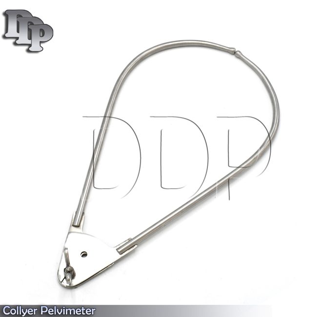 Collyer Pelvimeter Graduated in Centimeters and Inches Stainless Steel