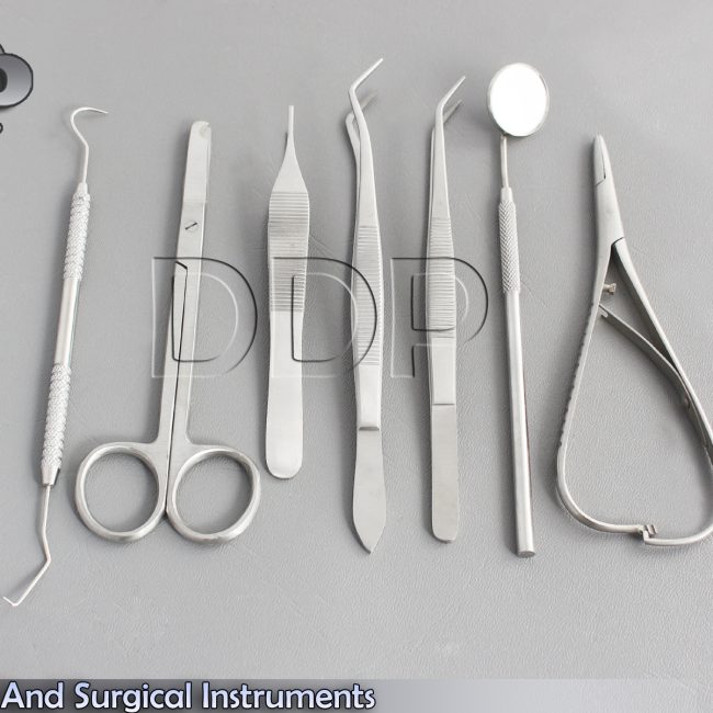 Dental And Surgical Instruments Mathieu Needle Tweezers Probes Lab