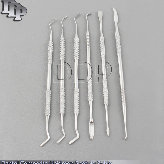 Dental Heidman Spatula Zahle, Beale, Lecron Waxing Modelling Carvers PR-212