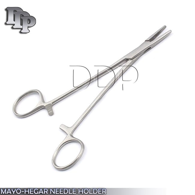 Dental Mayo Hegar Needle Holder 14cm Orthodontic Surgical Veterinary Instruments