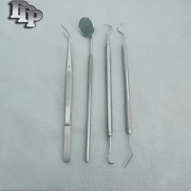 Dental Tarter Scraper and Remover Set 4 Pcs Dental Instruments,PR-180