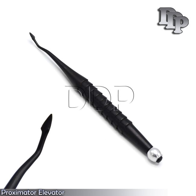Distally Angled Sharpened Proximator Elevator Dental Instruments DN-2194