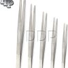 Dressing Tissue Thumb Forceps 5.5", 6", 8", 10", 12" Surgical Tweezers Set of 5