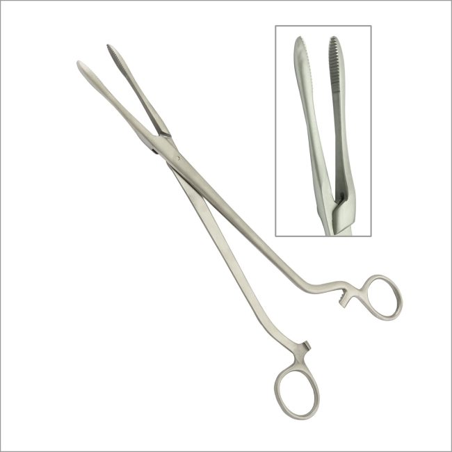GORAYA Cheron Uterine Dressing Forceps 10.5'' W/Joint Surgical Inst DS-2294