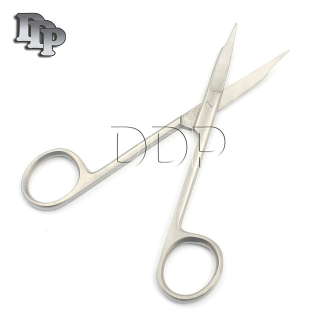 Goldman Fox Scissor Curved 13cm Trimming Super Cutting Tissue Sutures Shears Lab