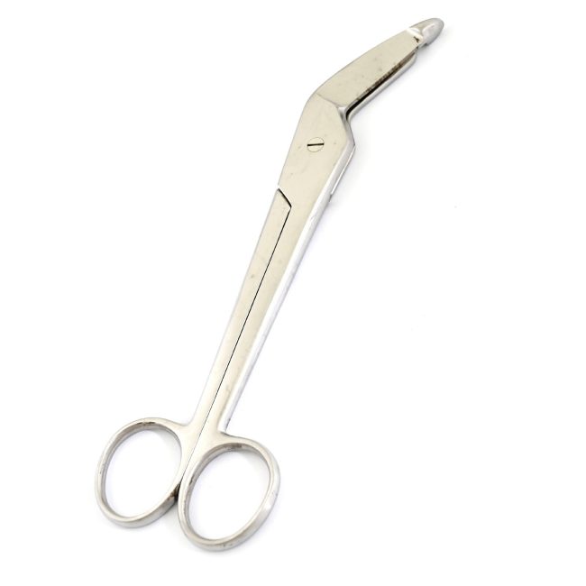 HERCULES Scissors 7.5'' One Blade Serrated Stainless Steel Surgical Inst DS-1924