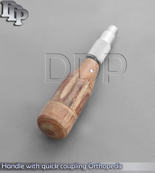 Handle with quick coupling Orthopedic Instruments