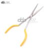 Hook Remover Long Nose Fishing Pliers 11 Inches Yellow Grip Stainless Steel