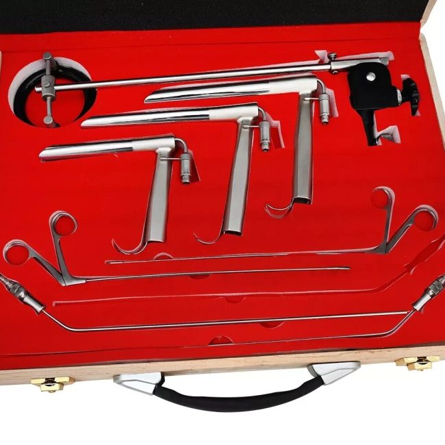 Laryngoscope Complete Set Of Micro Laryngeal Surgery Inst LS-3134