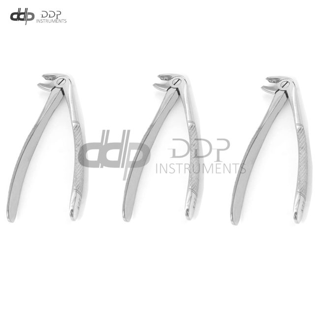 Lot Of 3 Pieces Tooth Extracting Forceps # 22S Surgical Dental Instruments