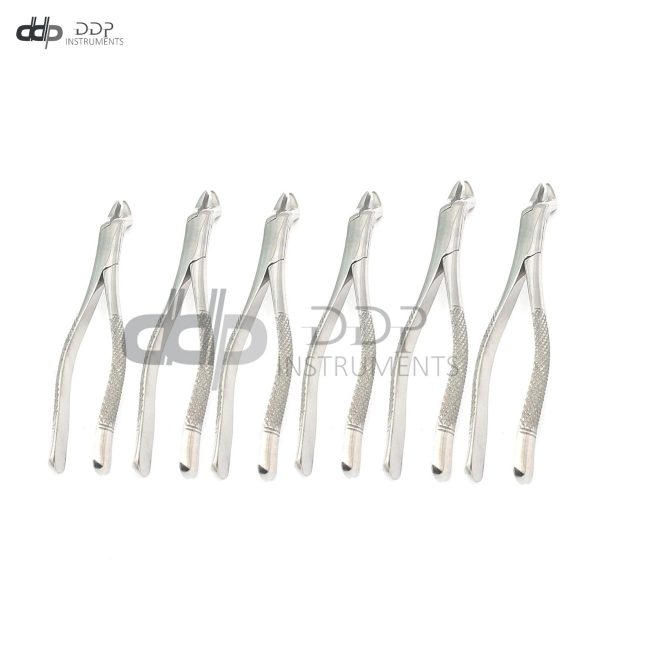 Lot Of 6 Pieces Dental Tooth Extracting Forceps #210 Surgical Dental Instruments