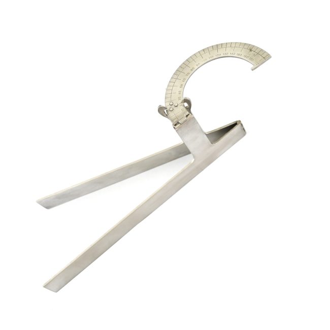 Moeltgen Goniometer 24cm Measuring Instrument Stainless Steel DS-1984