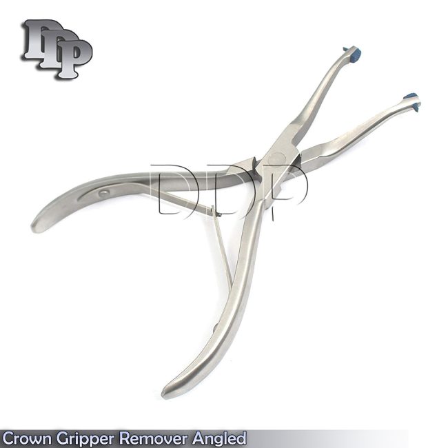 New Dental Crown Gripper Remover Angled -German Stainless Steel
