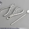 Ortho Kit of Band Remover+Bracket Remover Pliers Mouth Mirror & Handle DN-2068