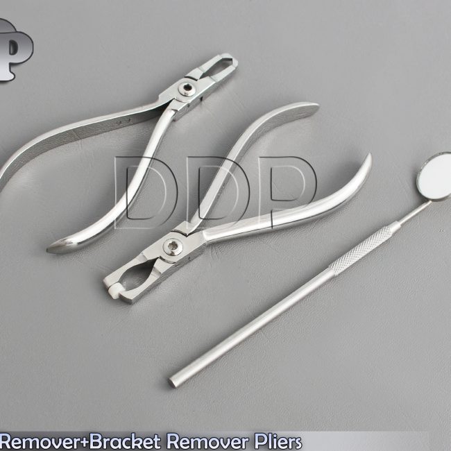 Ortho Kit of Band Remover+Bracket Remover Pliers Mouth Mirror & Handle DN-2068