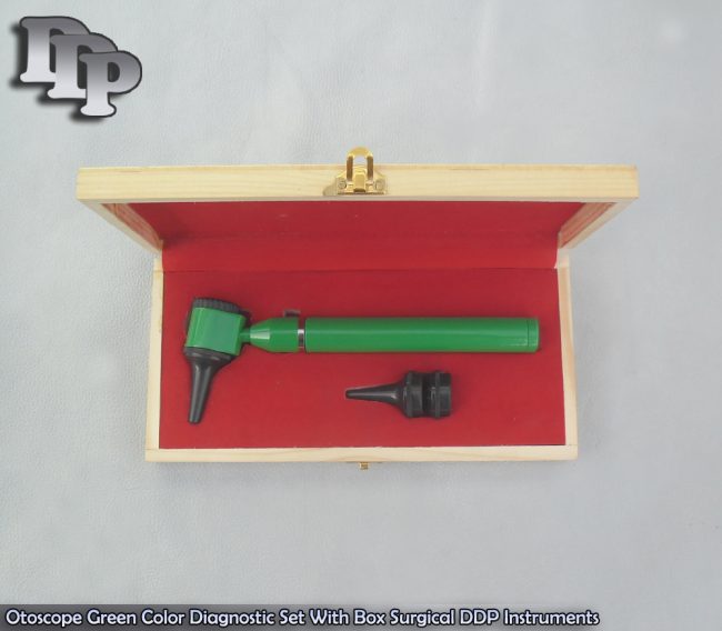 Otoscope Green Color Diagnostic Set With Box, NT-906