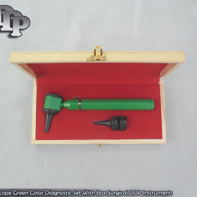 Otoscope Green Color Diagnostic Set With Box, NT-906