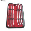 PRATT UTERINE DILATOR SET OF 6 Pcs CURVED OB/Gynecology Surgical Instruments
