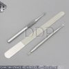 Pro Foot Care Skin/Nail File +Blacks File + Blackhead Extractor Set