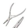 Pro Hair Extension Pliers 7'' One Hole Bead Closer Plier Tools DP-036