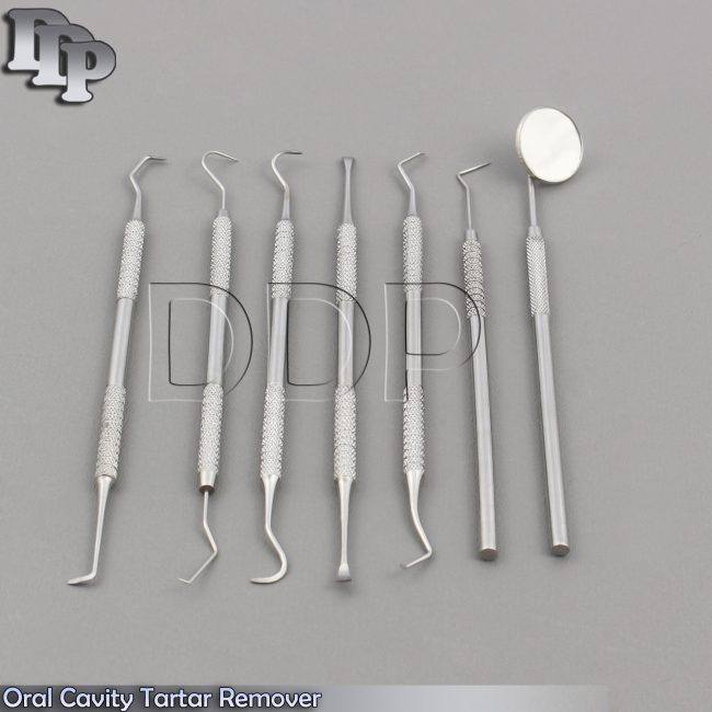 Professional Dental Tool Kit for Taking Care of the Oral Cavity Tartar Remover