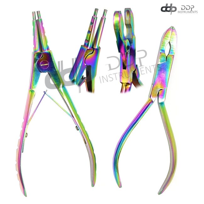 Ring Opening Plier & Closing Plier Multi Color Ear Belly Nose Tongue Lip Eyebrow