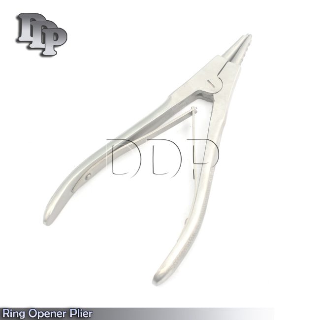 Ring Opening Pliers 8" Body Piercing Jewelry Bead Ball Capture Tool Tattoo
