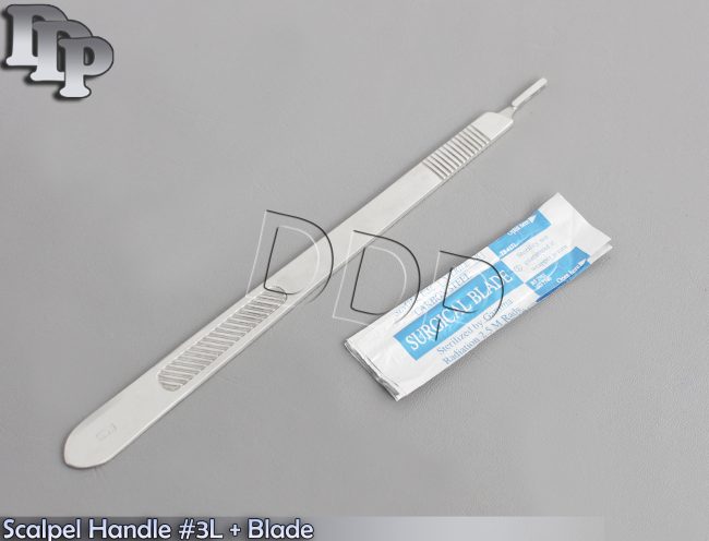 Scalpel Handle #3L & Blade #11 Surgical Instruments