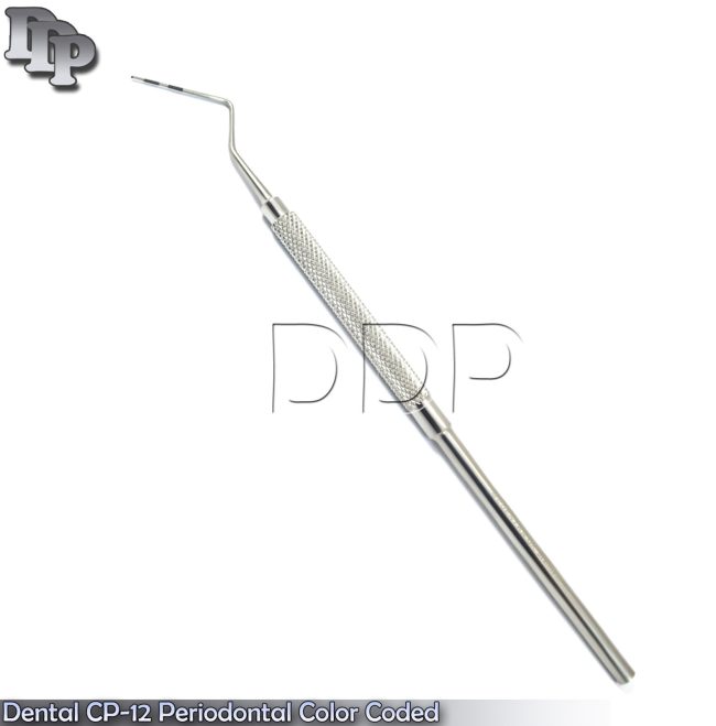 Set Of 10 Pcs Color Coaded Periodental Probes Surgical Dental Instruments