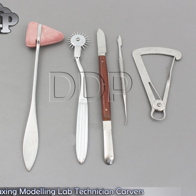 Set Of 5 Waxing Modelling Lab Technician Carvers Reflex Testing Surgical DS-775