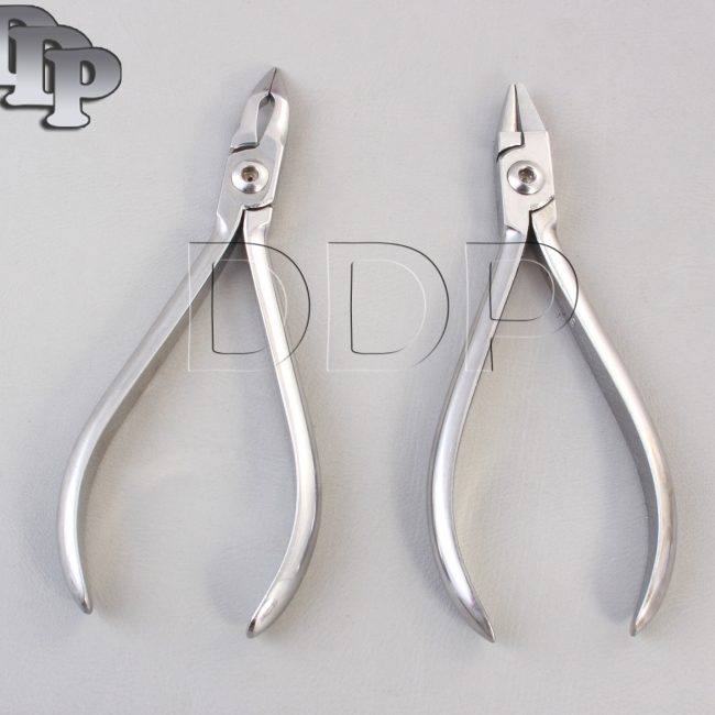 Set of 2 Bird Beak Plier & Weingart Plier Orthodontic Instruments
